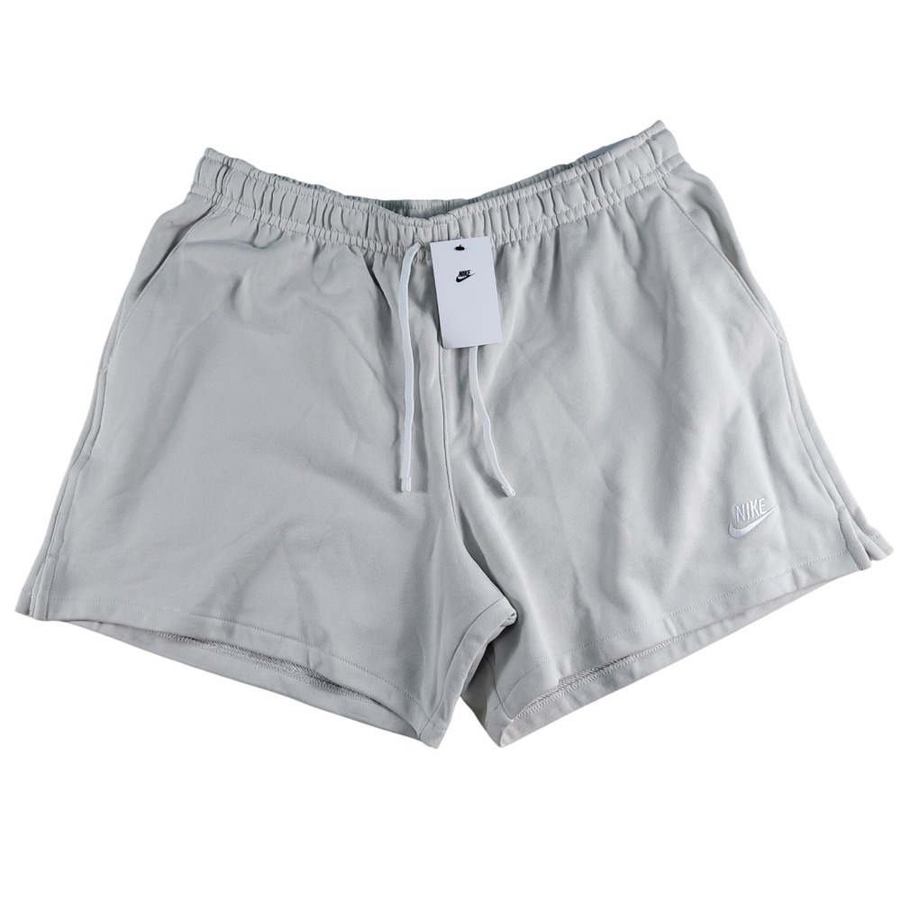 Nike Club Fleece Shorts Men's 2XL XXL Beige Sportswear Athletic DX0731-072 NEW